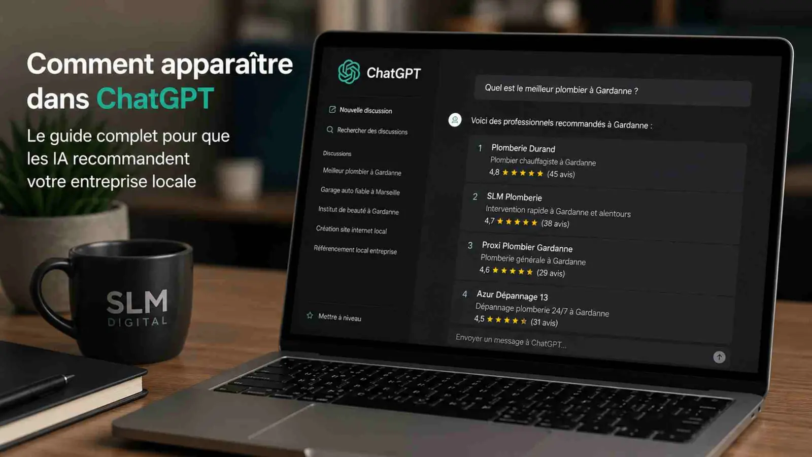 Comment apparaître dans ChatGPT en 2026 - guide pour les entreprises locales