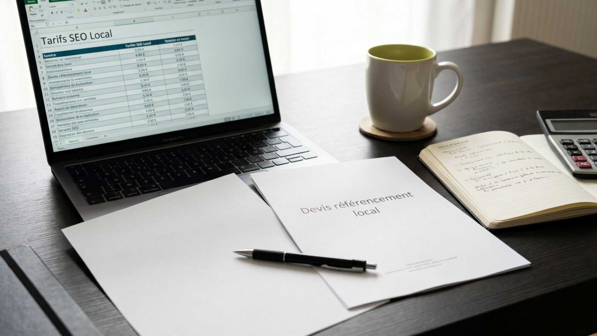 devis référencement local Gardanne 2026 avec tarifs SEO freelance et agence